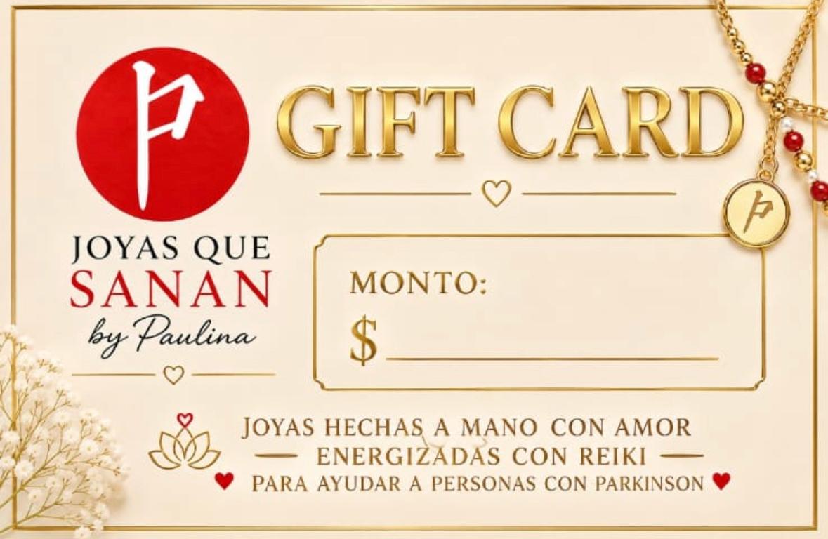 Gift Card Manos que Sanan by Pauli